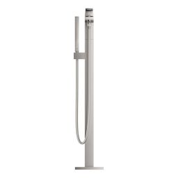 Grohe Eurocube bateria wannowo-prysznicowa wolnostojąca stal nierdzewna 23672DC1