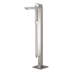 Grohe Eurocube bateria wannowo-prysznicowa wolnostojąca stal nierdzewna 23672DC1
