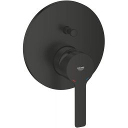 Grohe Lineare New bateria wannowo-prysznicowa podtynkowa czarna 240642431