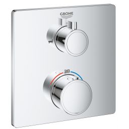 Grohe Grohtherm bateria wannowo-prysznicowa podtynkowa termostatyczna chrom 24080000