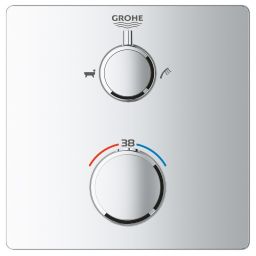 Grohe Grohtherm bateria wannowo-prysznicowa podtynkowa termostatyczna chrom 24080000