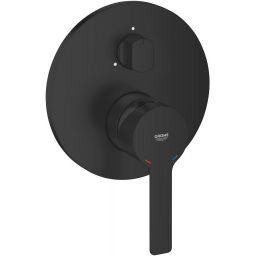 Grohe Lineare New bateria wannowo-prysznicowa podtynkowa czarna 240952431