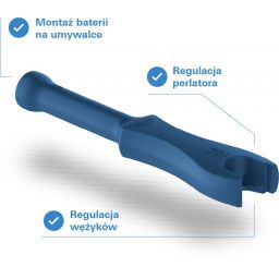 Grohe Start bateria umywalkowa stojąca QuickFix wysoka chrom 24203002