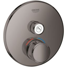 Grohe Grohtherm SmartControl bateria prysznicowa podtynkowa termostatyczna hard graphite 29118A00