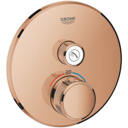 Grohe Grohtherm SmartControl bateria prysznicowa podtynkowa termostatyczna warm sunset 29118DA0