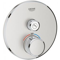 Grohe Grohtherm SmartControl bateria prysznicowa podtynkowa termostatyczna stal nierdzewna 29118DC0