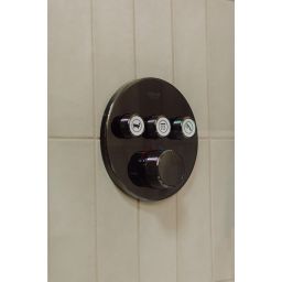 Grohe Grohtherm SmartControl bateria wannowo-prysznicowa podtynkowa termostatyczna hard graphite 29121A00