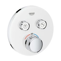 Grohe Grohtherm SmartControl bateria wannowo-prysznicowa podtynkowa termostatyczna chrom/biały 29151LS0