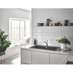 Grohe Start bateria kuchenna stojąca QuickFix z wyciąganą wylewką chrom 30531001