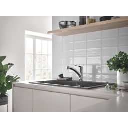 Grohe Start bateria kuchenna stojąca QuickFix z wyciąganą wylewką chrom 30531001