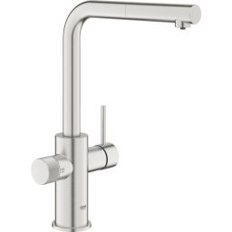 Grohe Blue bateria kuchenna do filtra wody stojąca stal 30590DC0