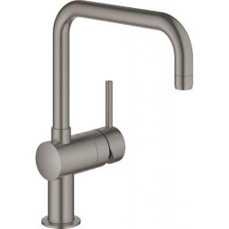Grohe Minta bateria kuchenna stojąca Brushed Hard Graphite 32488AL0
