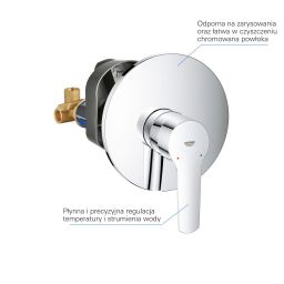 Grohe Start bateria prysznicowa podtynkowa chrom 32590002