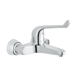 Grohe Euroeco Special bateria umywalkowa ścienna z bezpiecznym mieszaczem chrom 32795000
