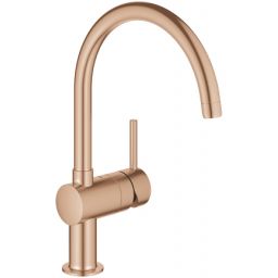 Grohe Minta bateria kuchenna stojąca Brushed Warm Sunset 32917DL0