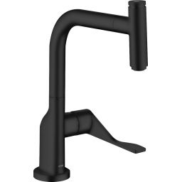 Axor Citterio Select bateria kuchenna stojąca czarny mat 39861670