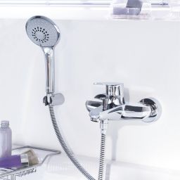 Grohe Eurodisc Cosmopolitan bateria wannowo-prysznicowa ścienna chrom 33395002