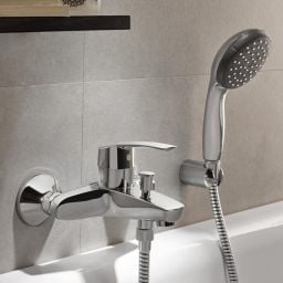 Grohe Eurosmart bateria wannowo-prysznicowa ścienna chrom 33300002