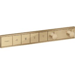 Hansgrohe RainSelect bateria wannowo-prysznicowa podtynkowa termostatyczna brąz szczotkowany 15382140