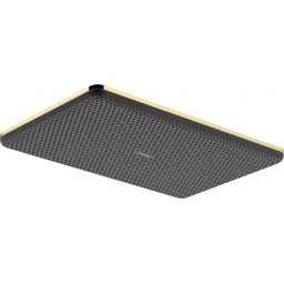 Hansgrohe Raindance Alive Q deszczownica 34,3x21,4 cm prostokątna złoty optyczny polerowany 24531990