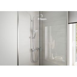 Hansgrohe Vernis Blend zestaw prysznicowy ścienny z deszczownicą chrom 26272000