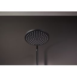 Hansgrohe Vernis Blend zestaw prysznicowy ścienny z deszczownicą czarny mat 26272670