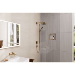 Hansgrohe ramię ścienne brąz szczotkowany 27694140