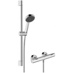 Hansgrohe Activera Select S zestaw prysznicowy ścienny termostatyczny chrom 28876000