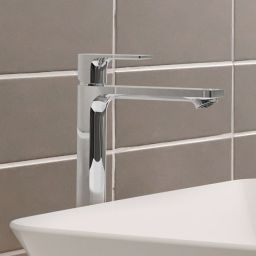 Hansgrohe Rebris E bateria umywalkowa stojąca chrom 72581000