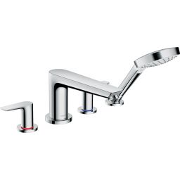 Hansgrohe Talis E bateria wannowo-prysznicowa 4-otworowa chrom 71748000