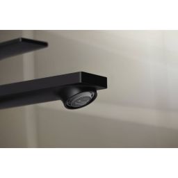 Hansgrohe Rebris E bateria umywalkowa stojąca czarny mat 72560670