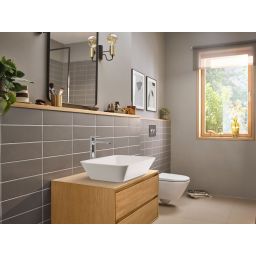 Hansgrohe Rebris E bateria umywalkowa stojąca chrom 72581000