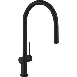 Hansgrohe Talis M54 bateria kuchenna stojąca czarny mat 72802670
