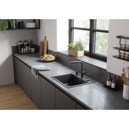 Hansgrohe Talis M54 bateria kuchenna stojąca czarny mat 72808670