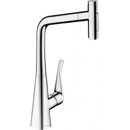 Hansgrohe Metris Select M71 bateria kuchenna stojąca chrom 73820000