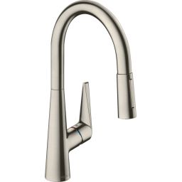 Hansgrohe Talis M51 bateria kuchenna stojąca stal 73851800