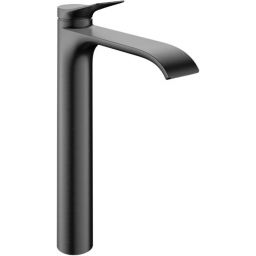 Hansgrohe Vivenis bateria umywalkowa stojąca czarny mat szczotkowany 75045340