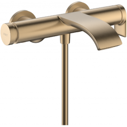 Hansgrohe Vivenis bateria wannowo-prysznicowa ścienna brąz szczotkowany 75420140