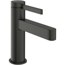 Hansgrohe Finoris bateria umywalkowa stojąca czarny chrom szczotkowany 76012340