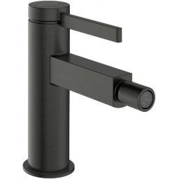 Hansgrohe Finoris bateria bidetowa stojąca czarny chrom szczotkowany 76200340