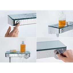Hansgrohe ShowerTablet Select 300 bateria prysznicowa ścienna termostatyczna biały/chrom 13171400