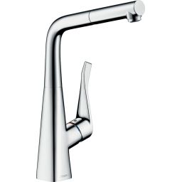 Hansgrohe Metris M71 bateria kuchenna stojąca chrom 14821000