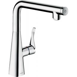 Hansgrohe Metris Select M71 bateria kuchenna stojąca chrom 14847000