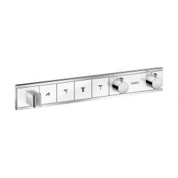 Hansgrohe RainSelect bateria wannowo-prysznicowa podtynkowa termostatyczna biały/chrom 15357400