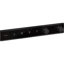 Hansgrohe RainSelect bateria wannowo-prysznicowa podtynkowa termostatyczna czarny mat 15382670
