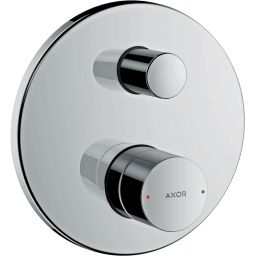 Axor Uno bateria wannowo-prysznicowa podtynkowa czarny chrom polerowany 45405330