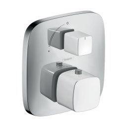 Hansgrohe PuraVida bateria prysznicowa podtynkowa termostatyczna biały/chrom 15775400