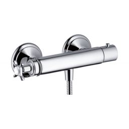 Axor Montreux bateria prysznicowa ścienna termostatyczna nikiel szczotkowany 16261820