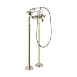 Axor Montreux bateria wannowo-prysznicowa wolnostojąca nikiel szczotkowany 16547820