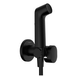 Hansgrohe Bidette zestaw słuchawki bidetowej z mieszaczem podtynkowy czarny mat 29232670